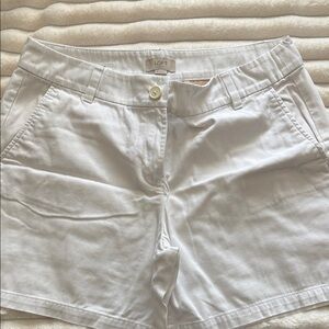 LOFT Women's White Shorts